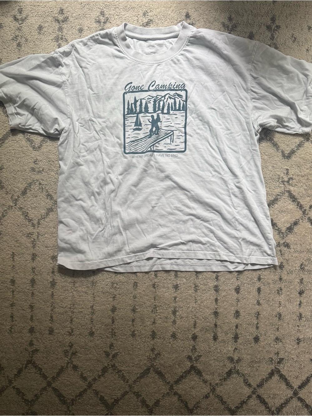 Gone Camping Graphic Tee - Short Sleeve Shirt